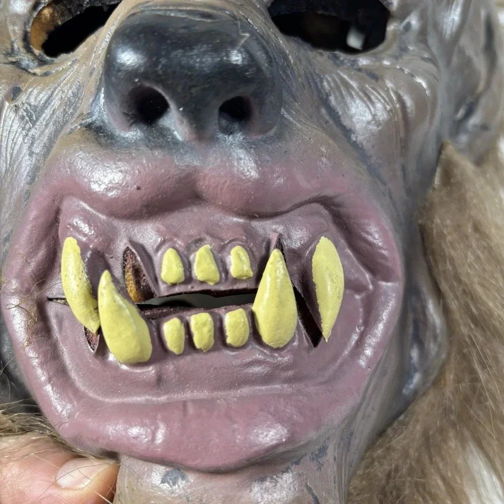 Don Post Studios Werewolf Wolfman Halloween Mask 2005 Costume Paper Magic‎